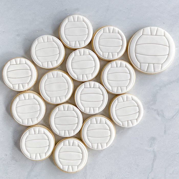 Mini Netball sugar cookies