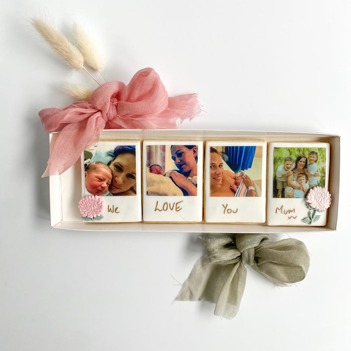 Edible Polaroids for Mum/Nan