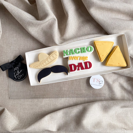 Nacho average dad sugar cookies