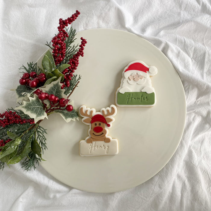 Personalised Christmas Cookie